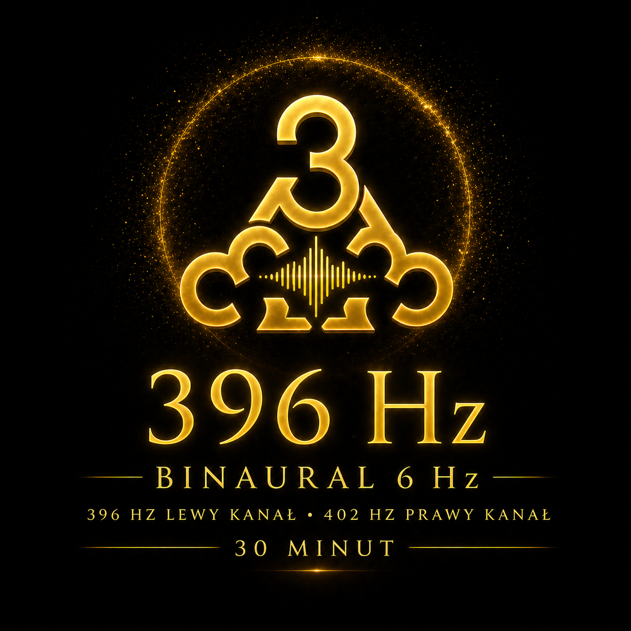 396 Hz – Uwolnienie napięcia | Binaural 6 Hz | 30 min FLAC