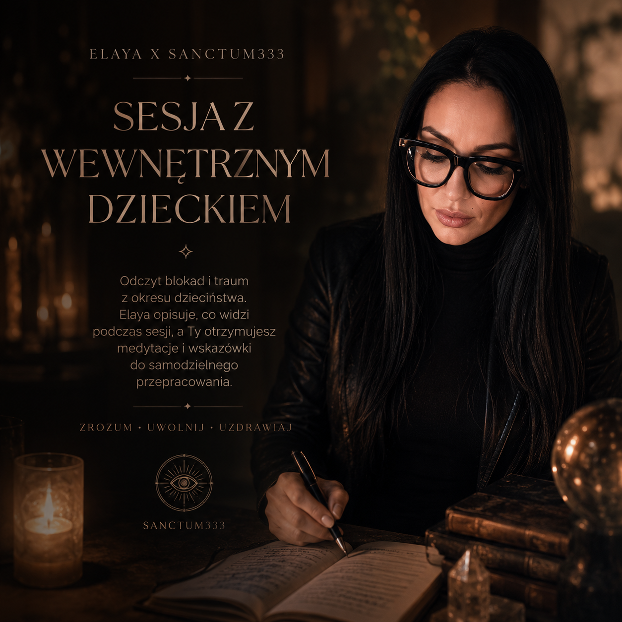 Sesja z Wewnętrznym Dzieckiem - Elaya x Sanctum333